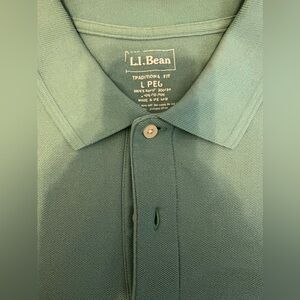 Men’s LL Bean Short Sleeve Polo Large